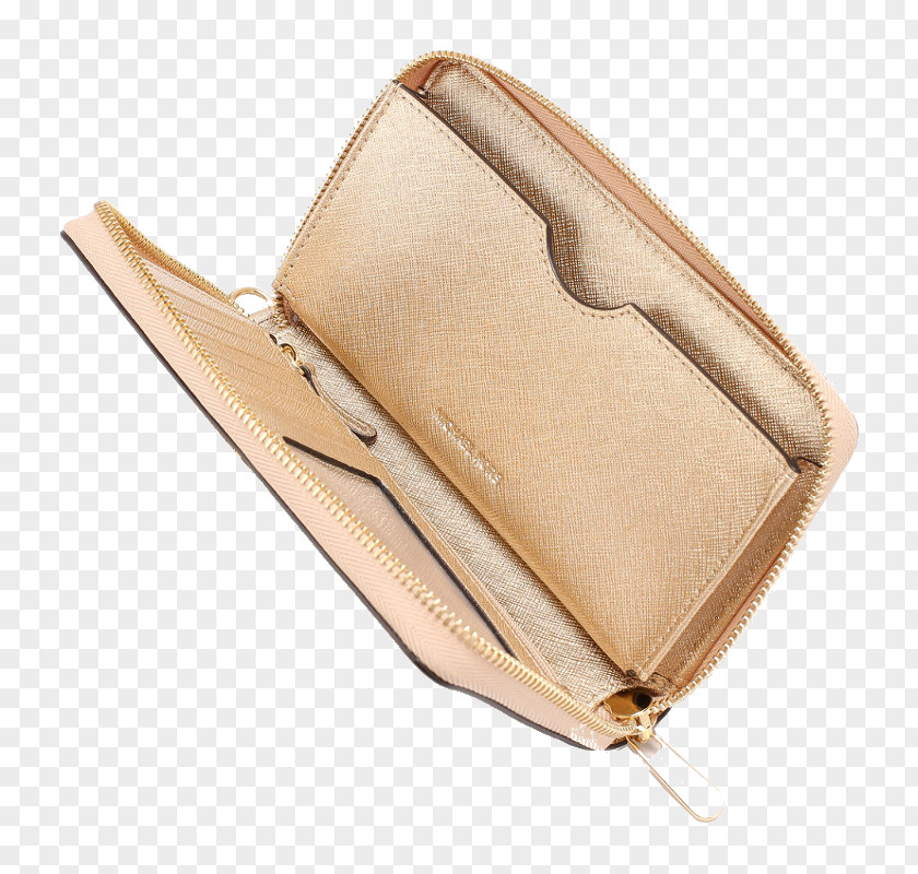 Wallet Beige PNG