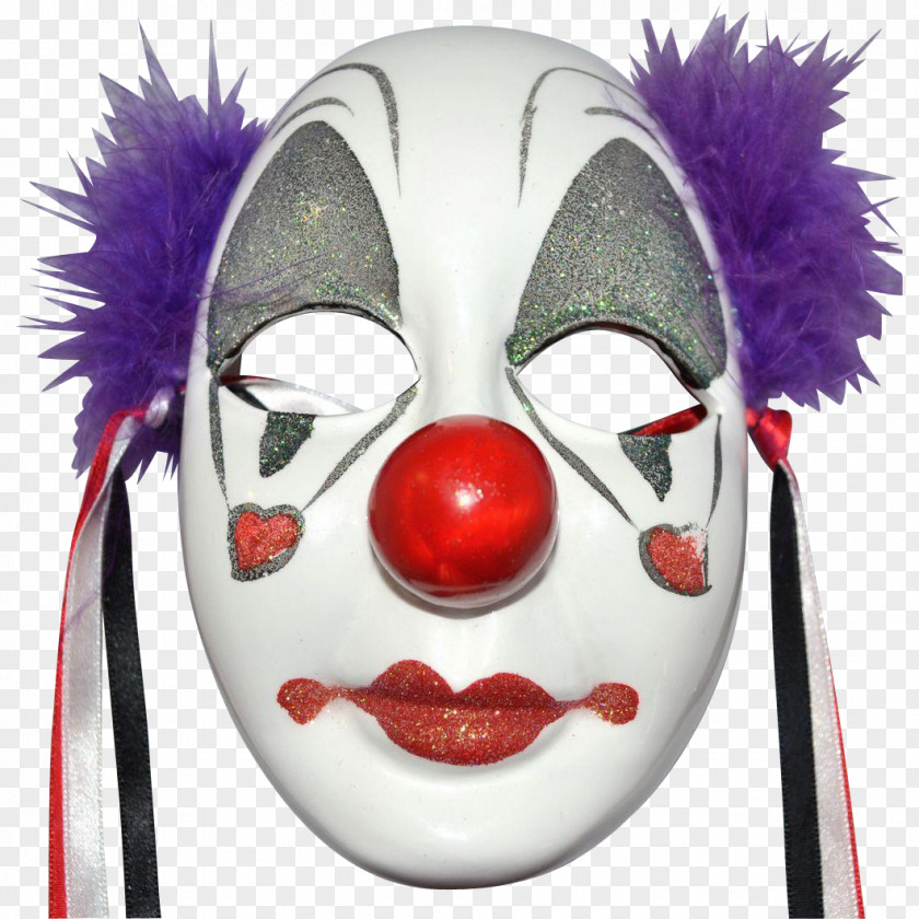 Shopping Carnival Clown Mask Joker Masquerade Ball Face PNG