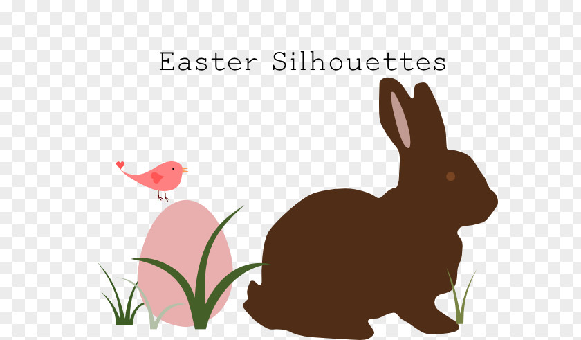 Spring Silhouette Clip Art Hare Easter Bunny Rabbit Image PNG