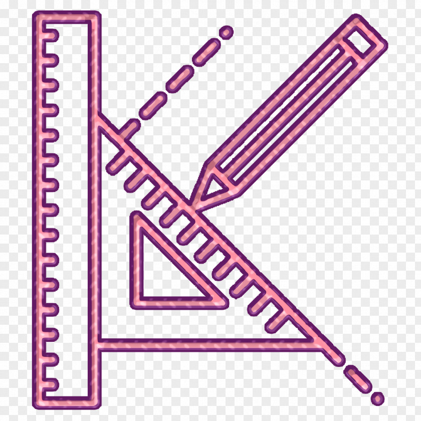 Engineering Icon Ruler Creative Process PNG