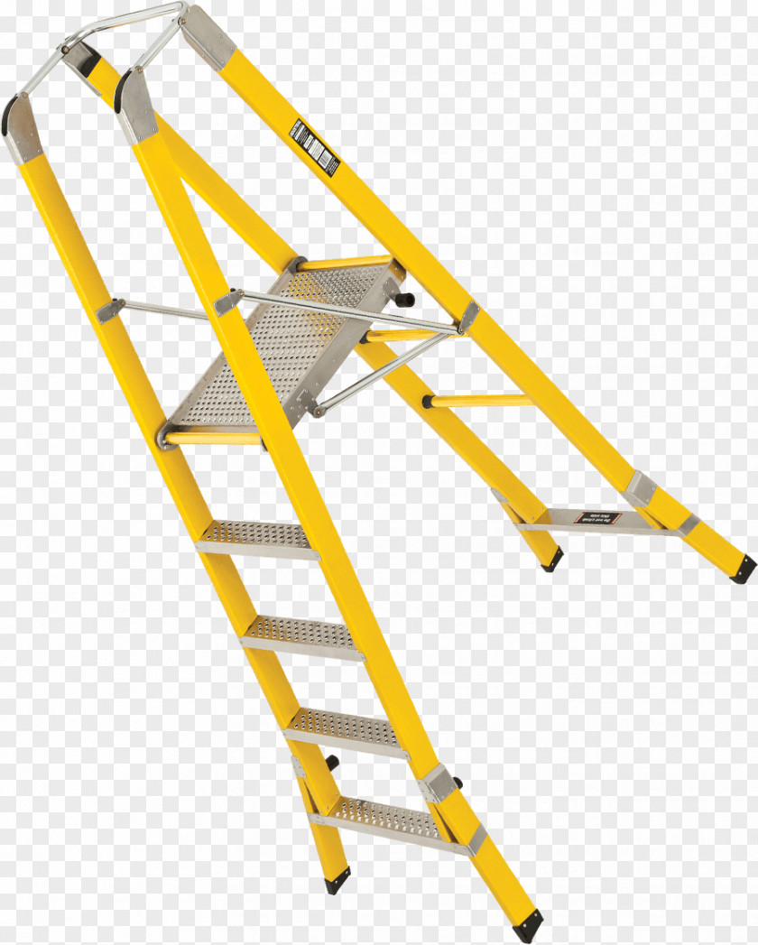 European Construction Product Design Line Ladder Angle PNG