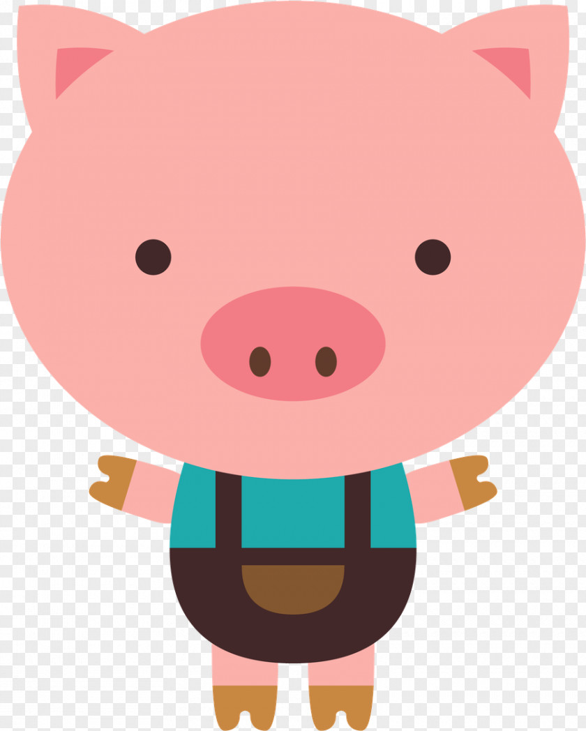 Pig The Three Little Pigs Big Bad Wolf Clip Art PNG