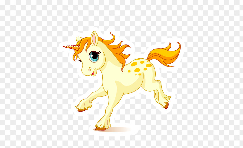 Unicorn Dab Pony Horse Foal Cartoon PNG