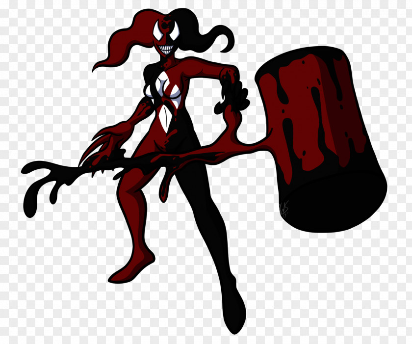 Venom Harley Quinn Symbiote DeviantArt Ann Weying PNG
