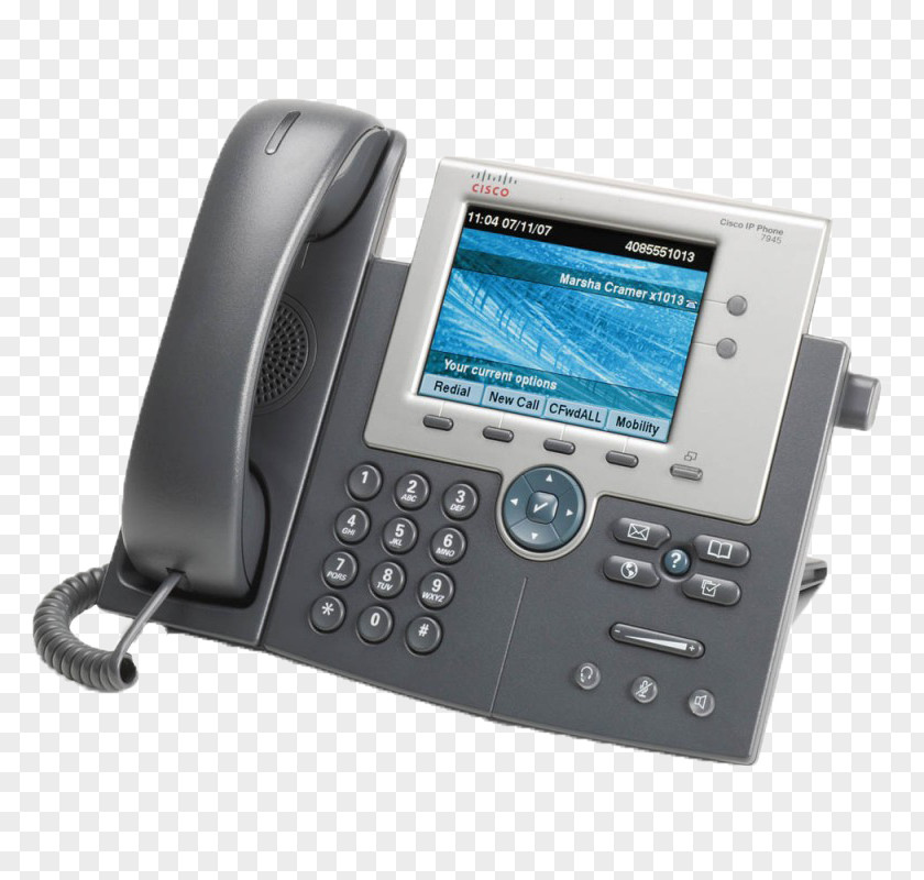 Cisco Nxos VoIP Phone 7945G Telephone Voice Over IP Systems PNG