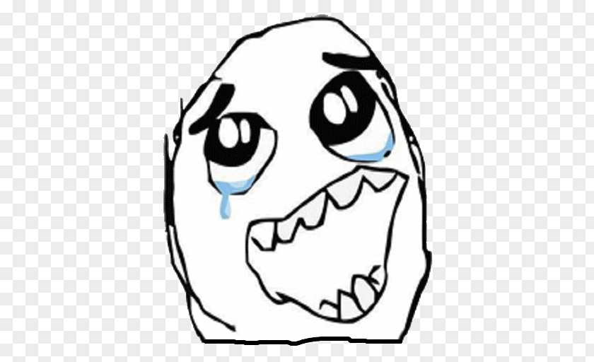 Crying Internet Meme Happiness Trollface PNG meme Trollface, clipart PNG