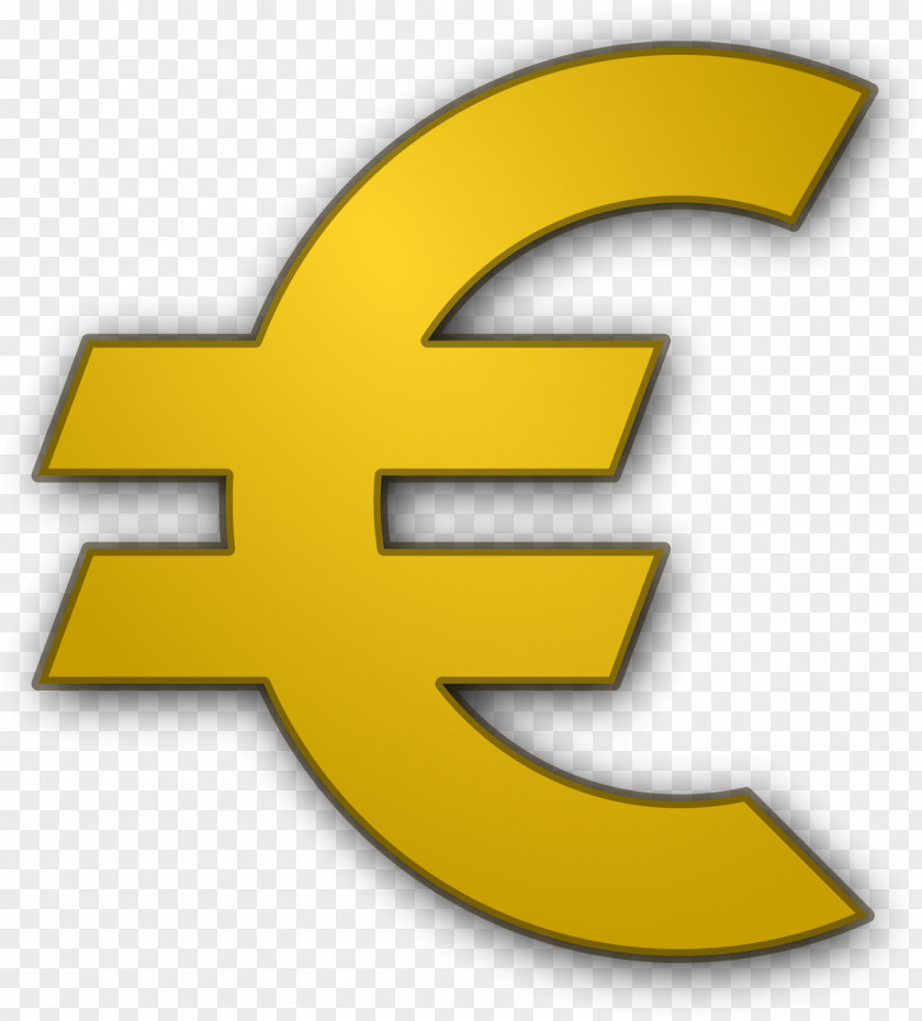 Euro Sign Currency Symbol Coin PNG
