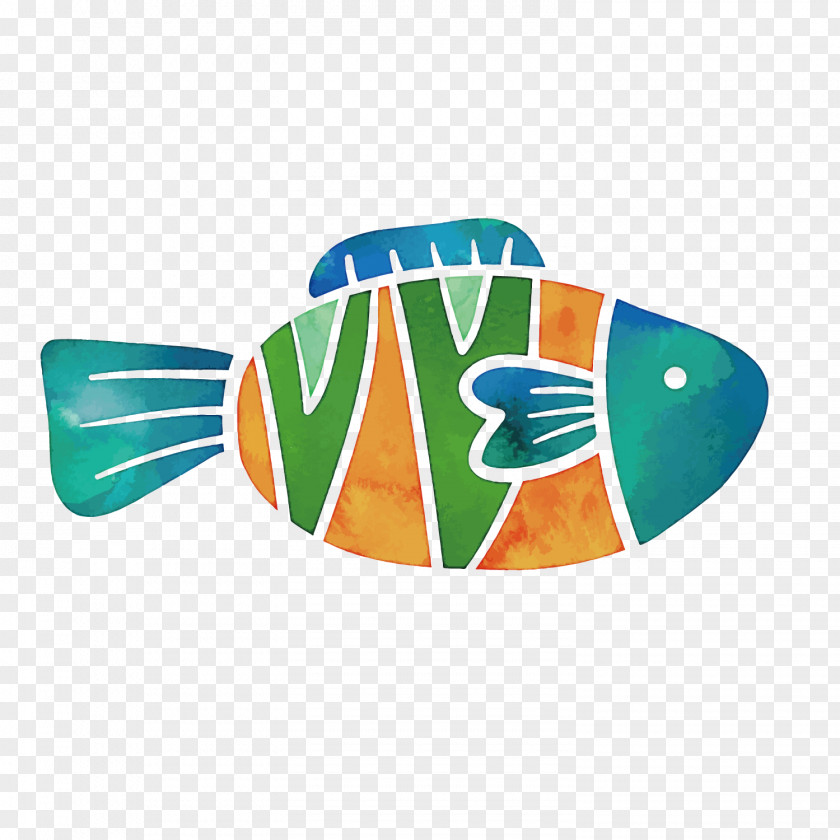 Green Cute Fish Vector PNG