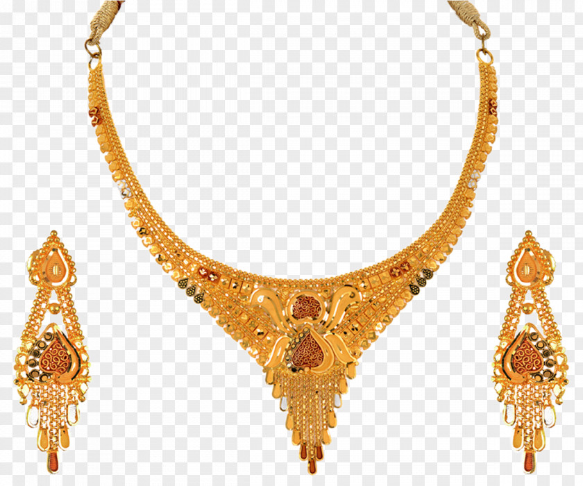 Jewellery Earring Gold Necklace Jewelry Design PNG