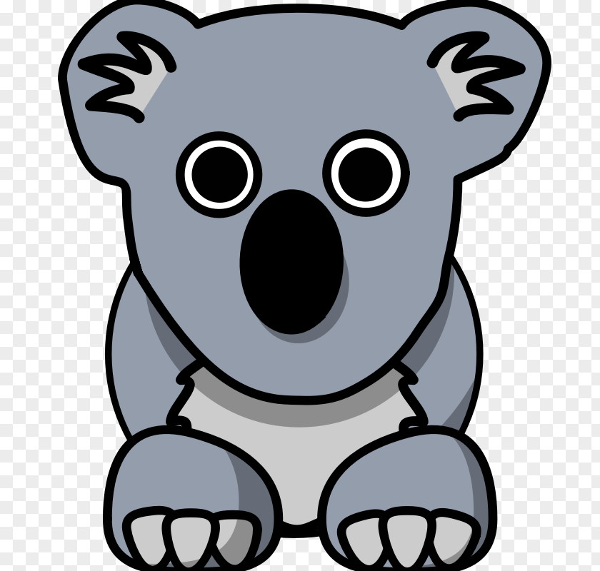 Cute Cartoon Bears Koala Clip Art PNG