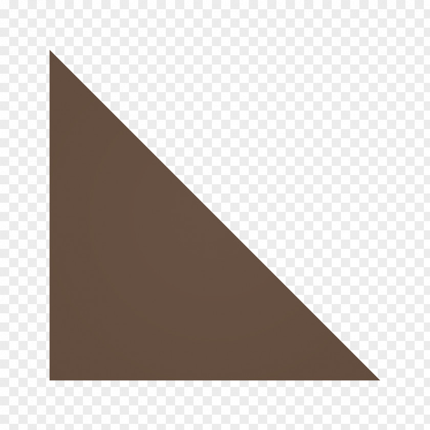 Dimensional Triangular Triangle Brown PNG