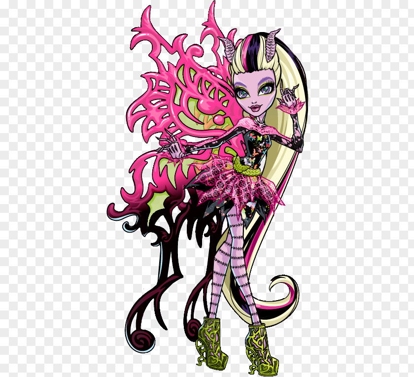Monster High Freaky Fusion Bonita Femur Doll Toy Cleo De Nile PNG