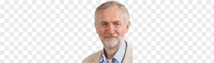 Jeremy Corbyn Smiling PNG Smiling, man wearing brown and white tops clipart PNG
