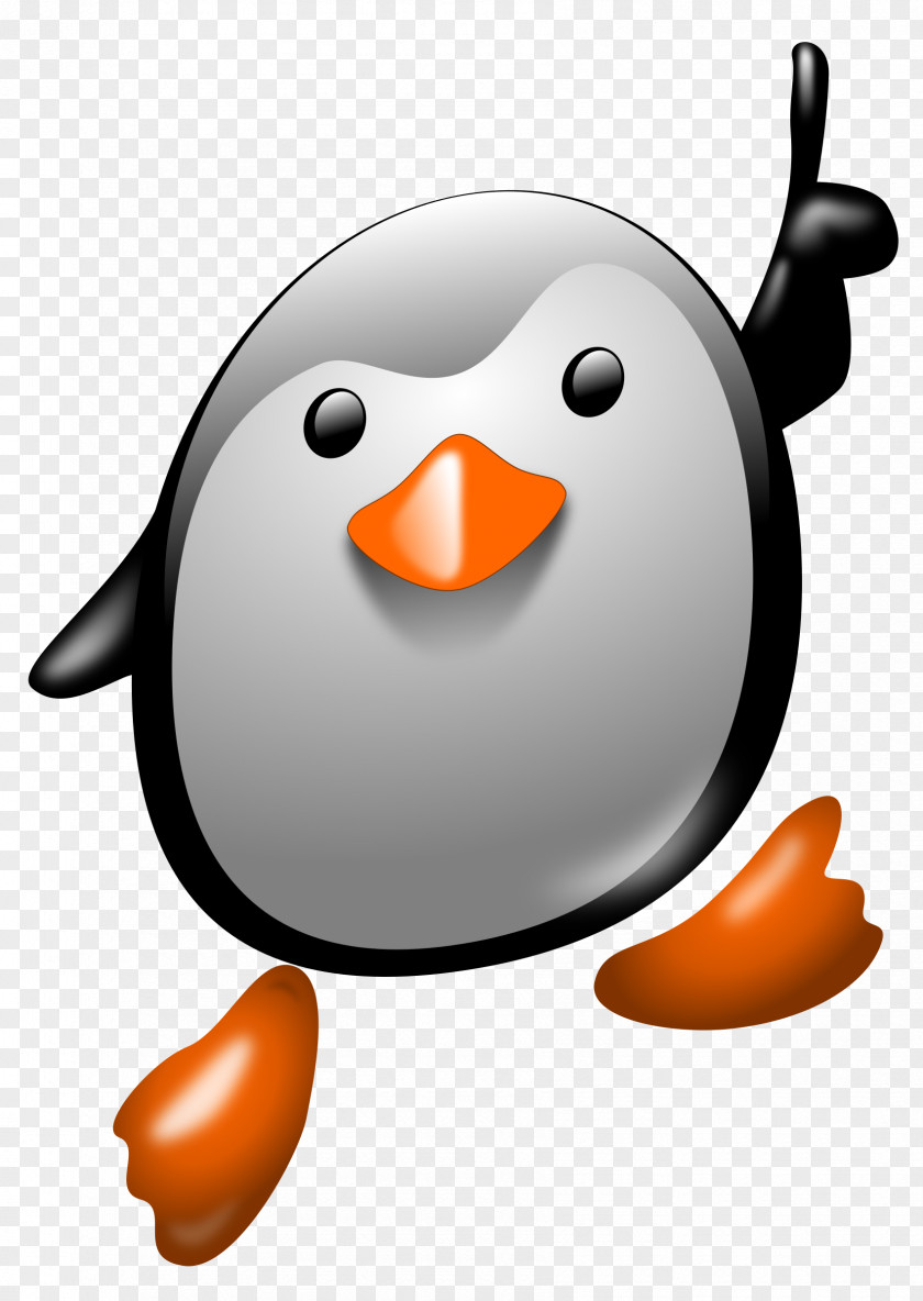 Linux Little Penguin Tux Bird Clip Art PNG