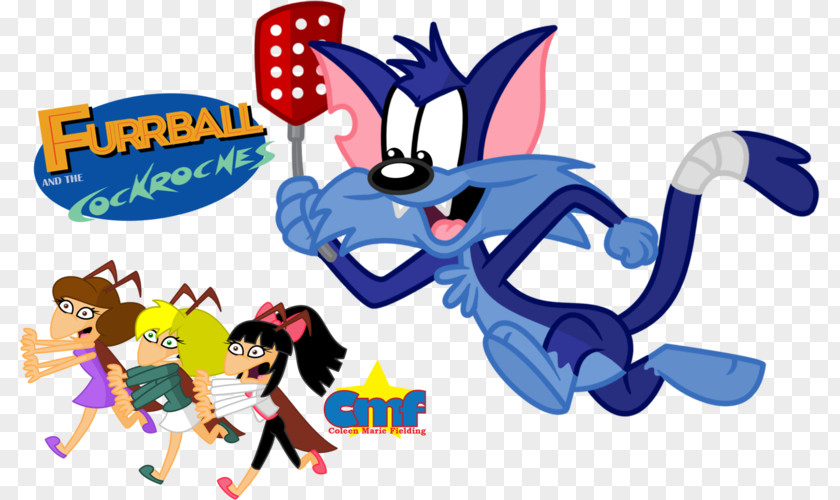 Oggy And The Cockroaches Furrball Cartoon Looney Tunes PNG