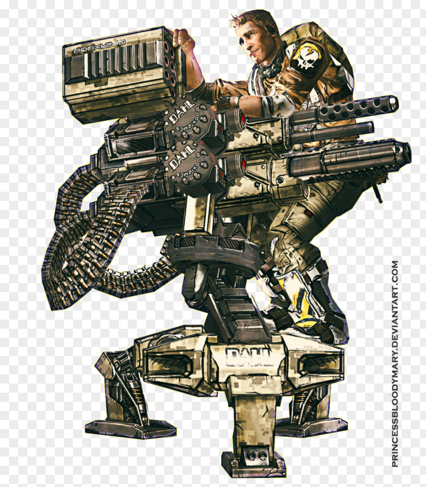 Weapon Borderlands 2 Turret Video Game Military Robot PNG