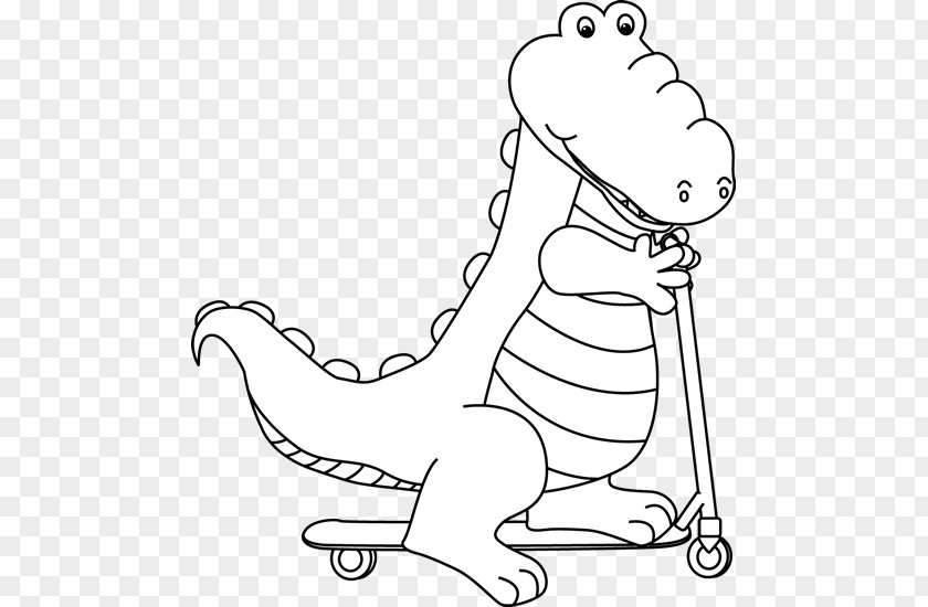 Crocodile Clipart Black And White Alligators Drawing Clip Art PNG