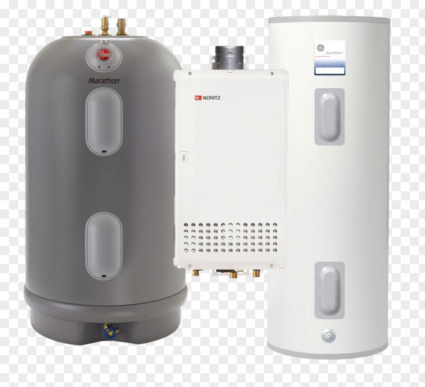 Hot Water Tankless Heating Central HVAC PNG