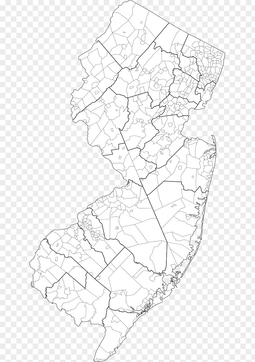 Map Jersey City West Orange Municipality Town PNG