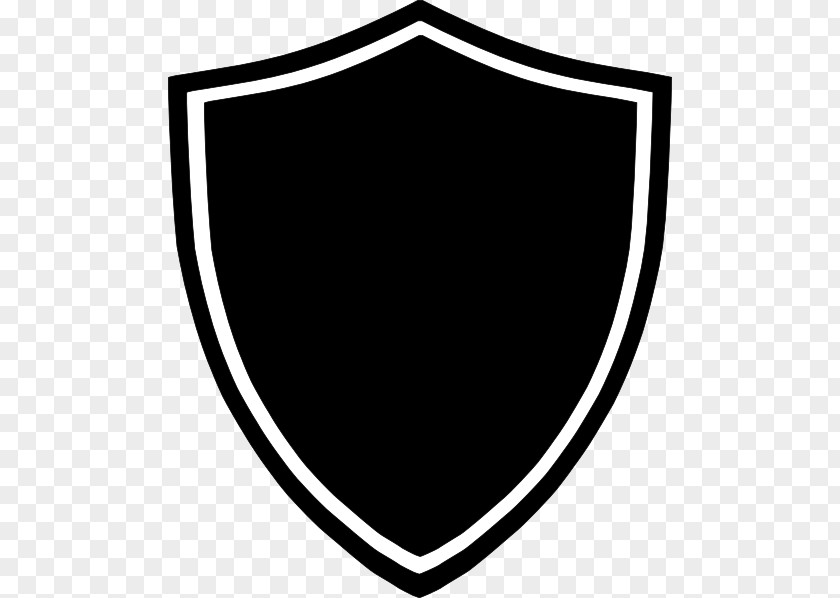 Black Shield Logo Clip Art PNG