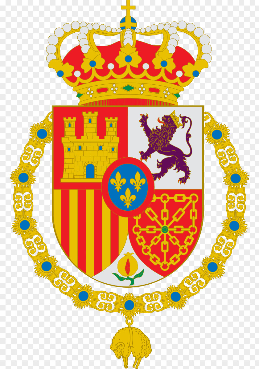 Coat Of Arms Spain House Bourbon The King PNG