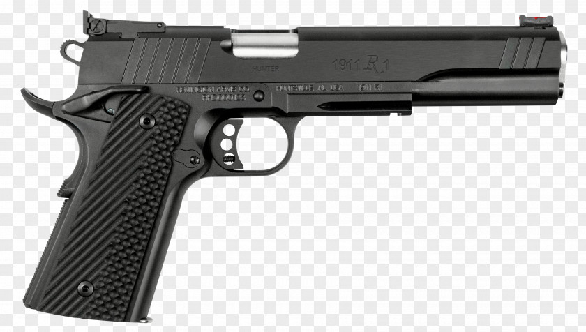 Handgun 10mm Auto Pistol Slide Remington Arms 1911 R1 PNG