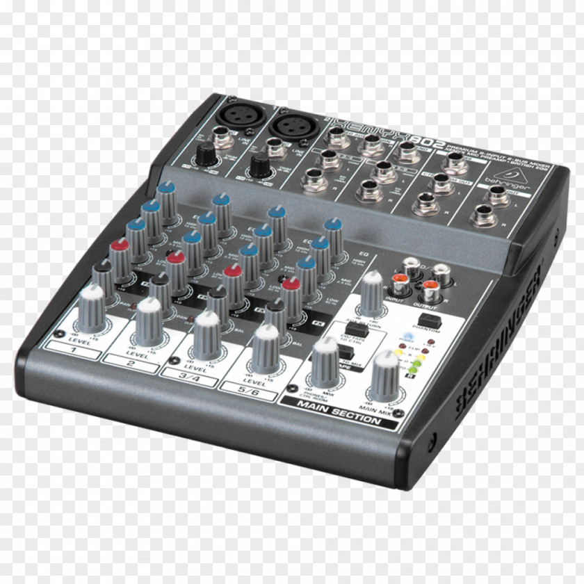 Microphone Audio Mixers Behringer Sound PNG