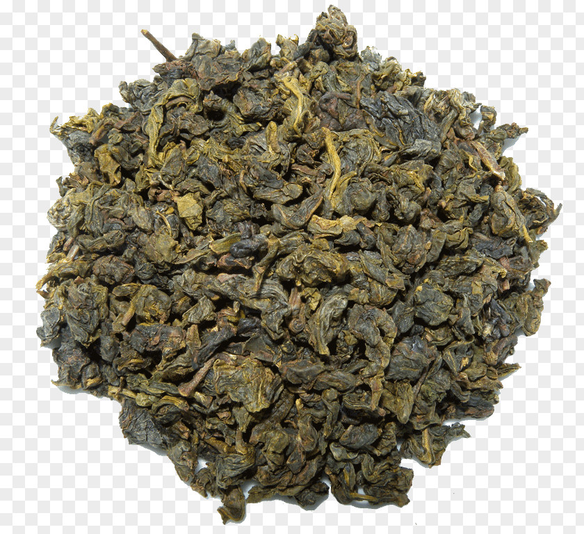 Ceylon Tea Huangshan Maofeng Grey Background PNG