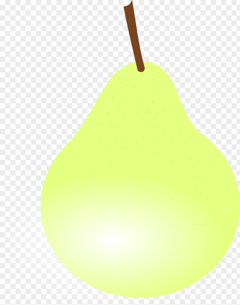 Golden Pear Yellow PNG