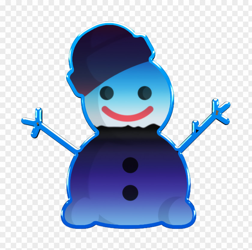 Smile Snowman Winter Icon Christmas PNG