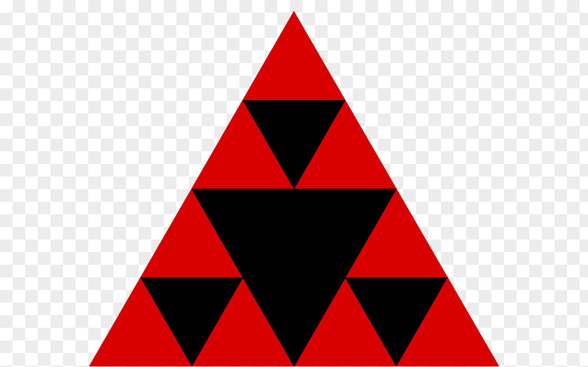 Triangle Sierpinski Mathematics Fractal PNG