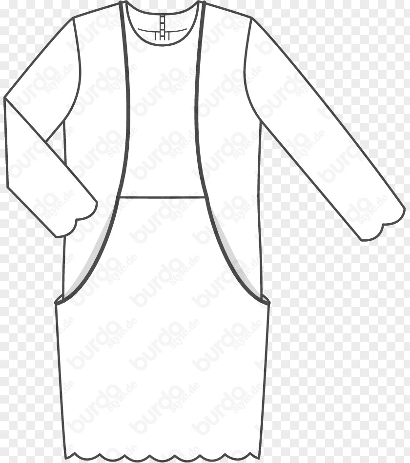 Tshirt T-shirt Dress Pattern Sewing Sleeve PNG