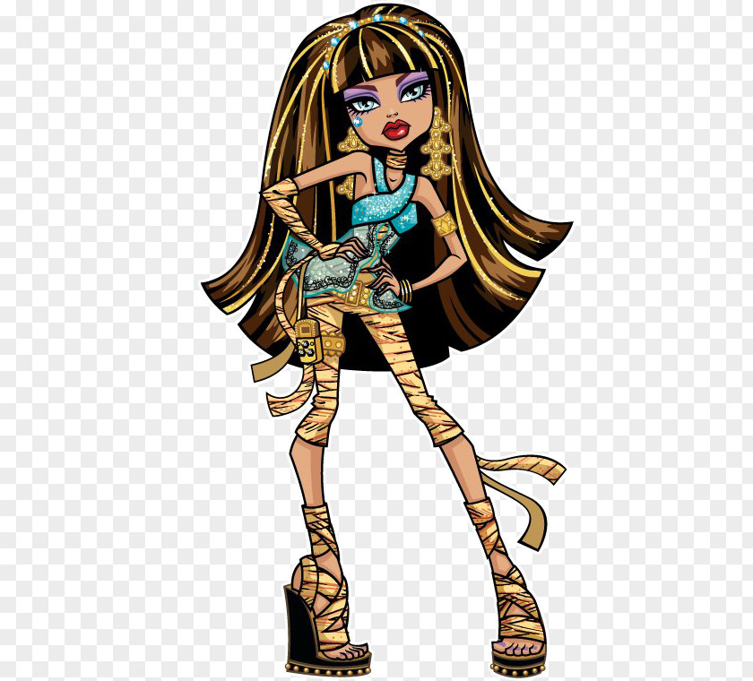 Doll Cleo DeNile Monster High De Nile Frankie Stein PNG