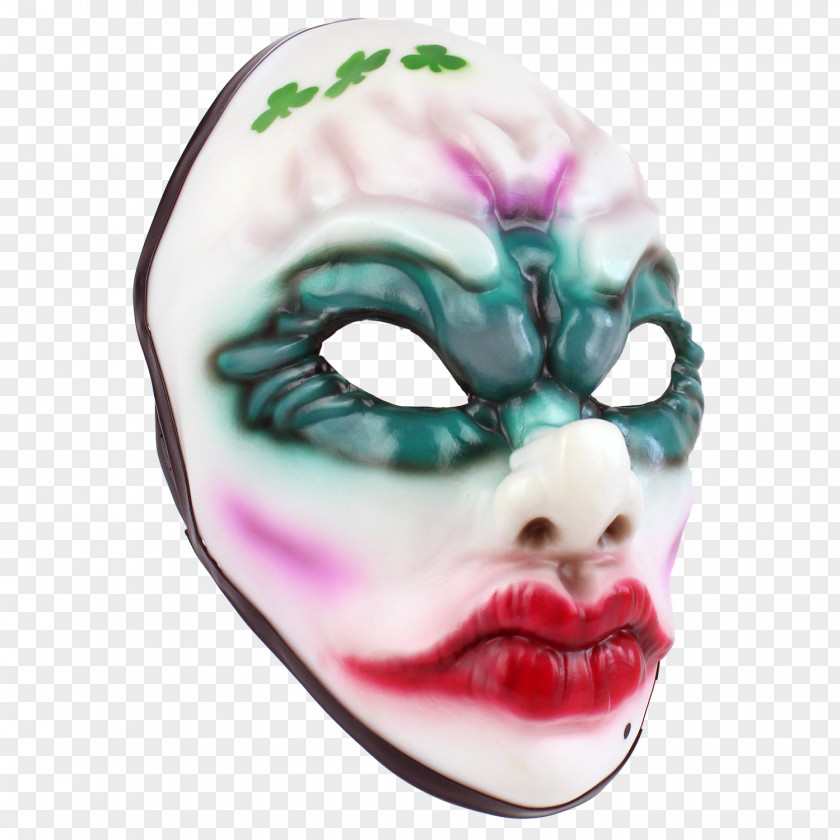 Mask Payday 2 Replica Clover Payday: The Heist Masquerade Ball PNG