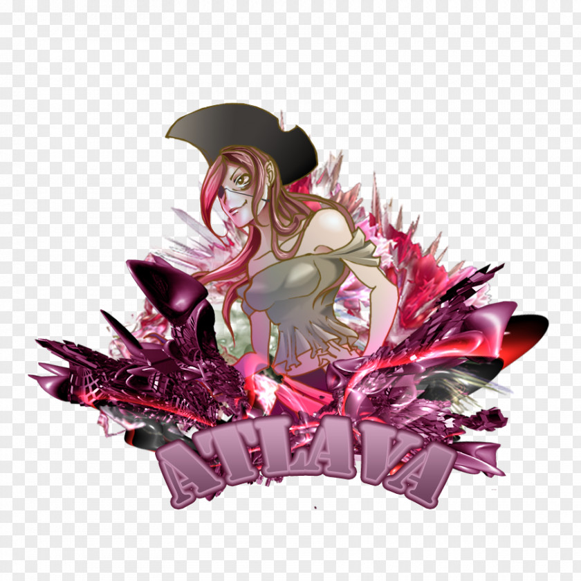 Pirate Woman Pink M Character RTV PNG