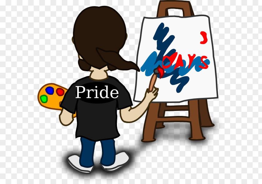 Pride Clipart Painting Painter Artist PNG