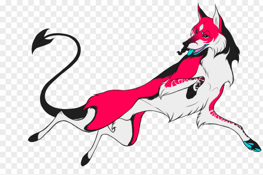 Sick Neon Wolf Backgrounds Dog Cat Clip Art Horse Mammal PNG