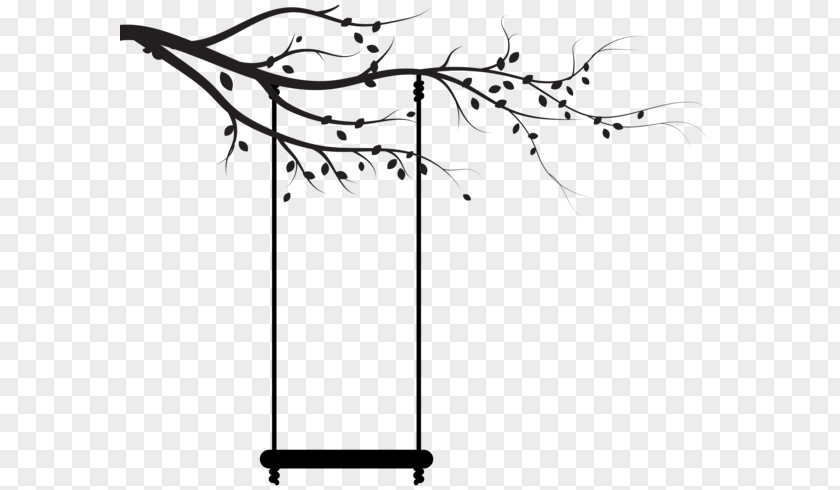 Silhouette Swing Clip Art PNG