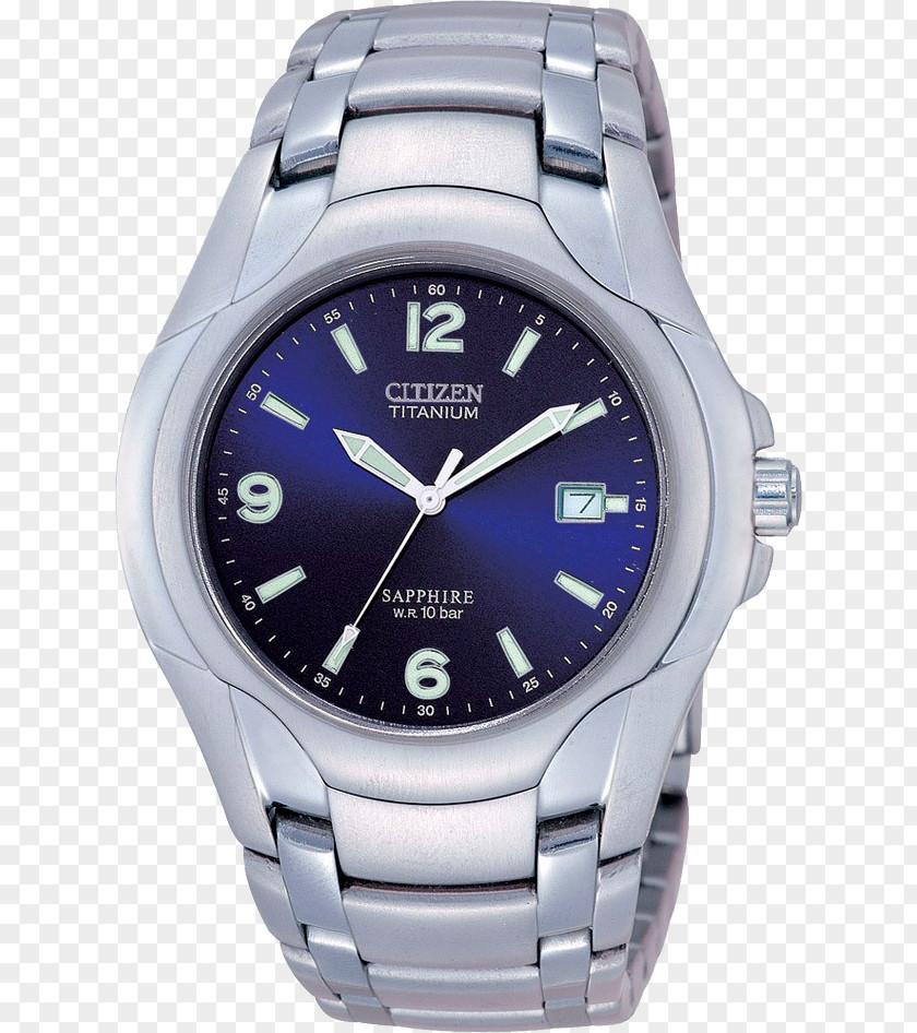 Watch CITIZEN Men's Eco-Drive Titanium Citizen Holdings Bracelet PNG