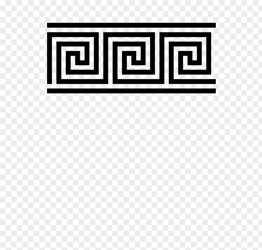 Ancient Greece Meander Greek Art Ornament PNG