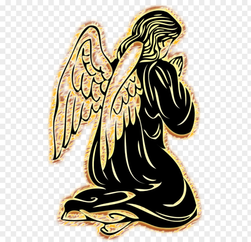 Angel Clip Art Praying Hands Drawing Tattoo PNG