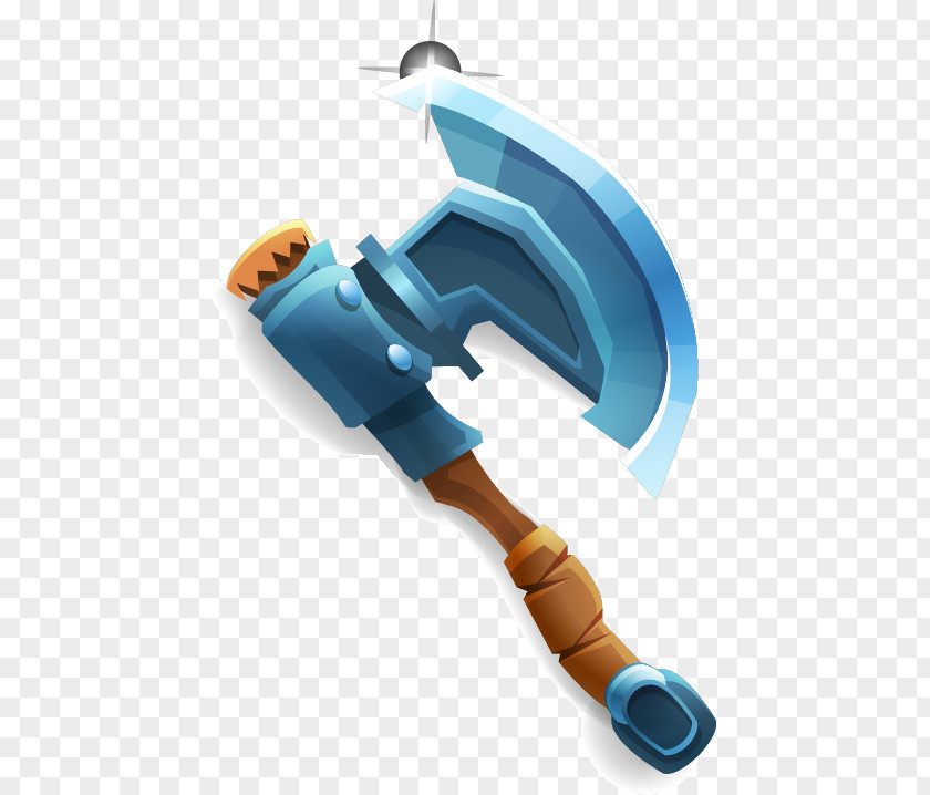 Blue Ax Icon PNG
