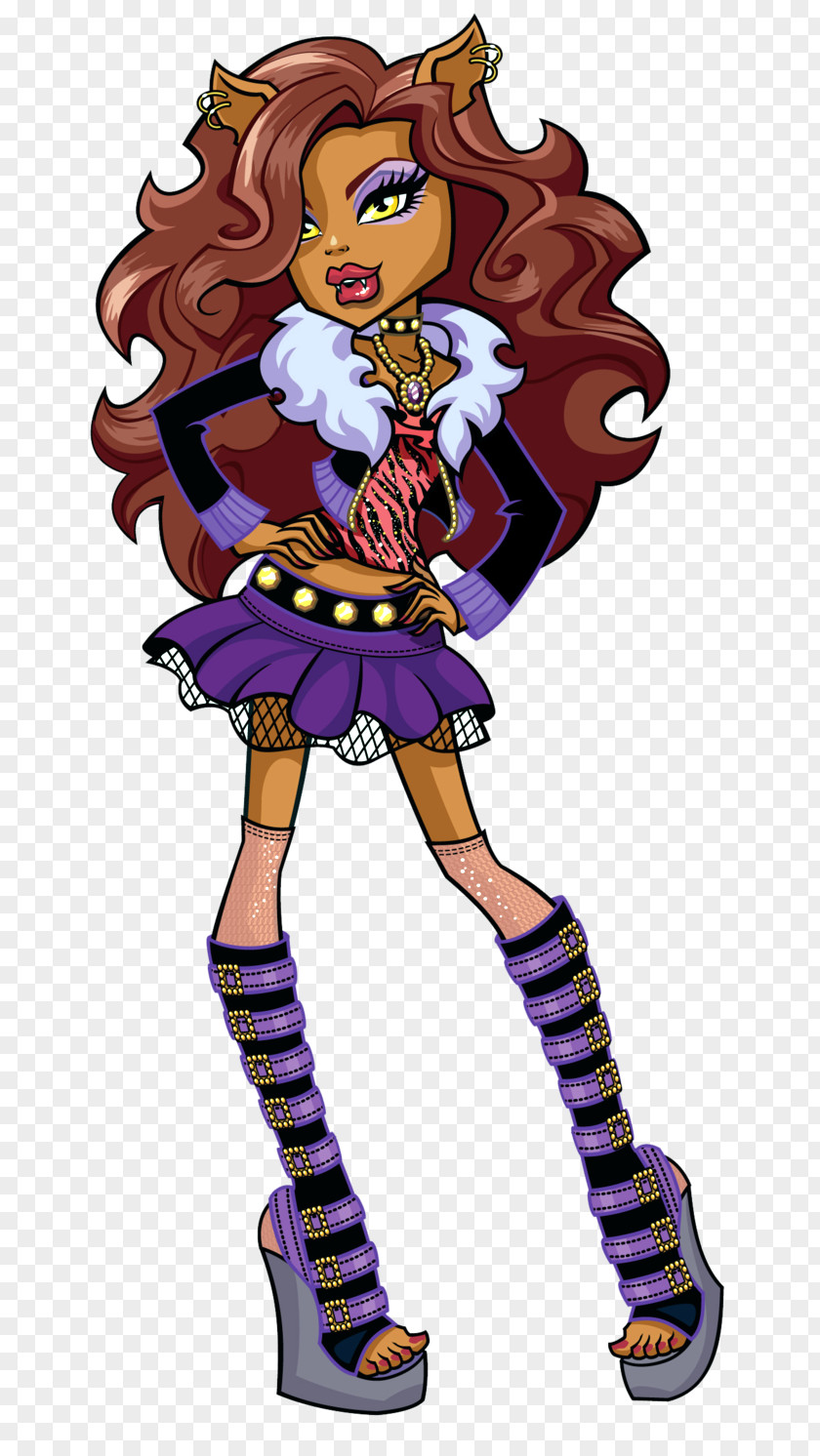 Doll Monster High Original Gouls CollectionClawdeen Wolf Clawdeen PNG