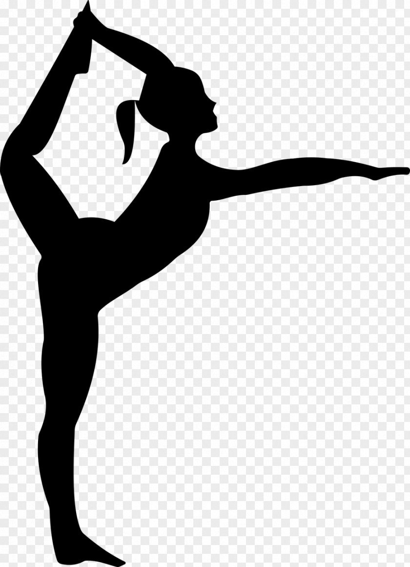 Gymnastics Silhouette Dance PNG