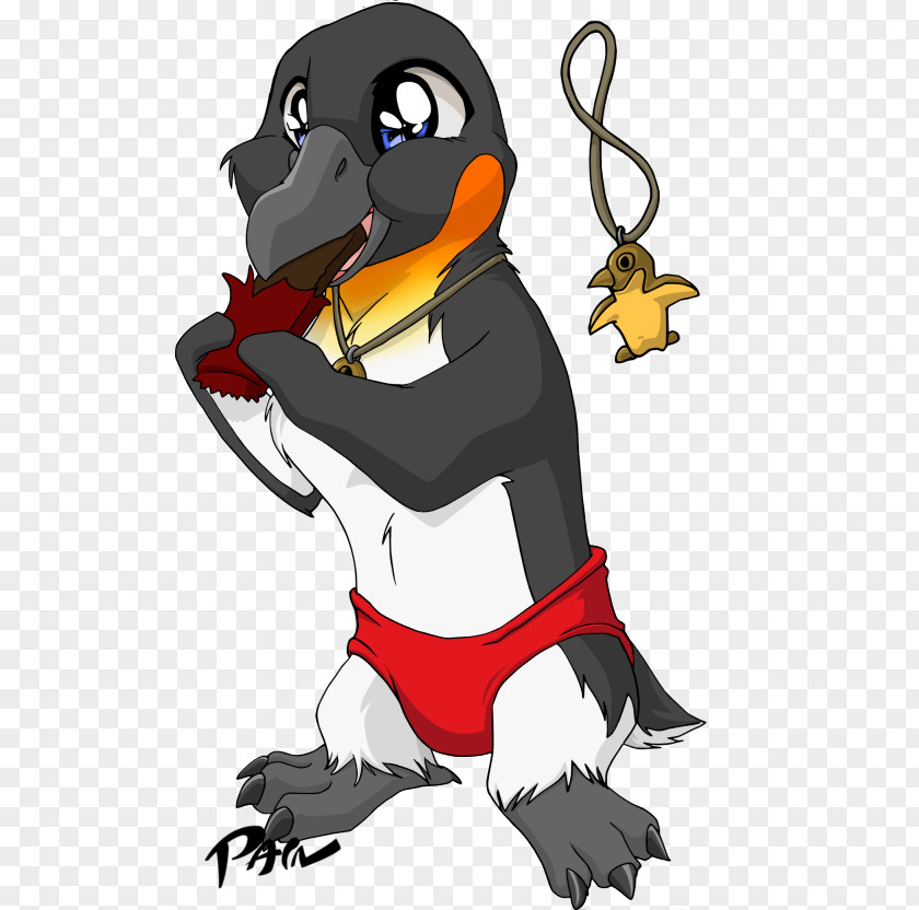 Penguin Character Fiction Clip Art PNG