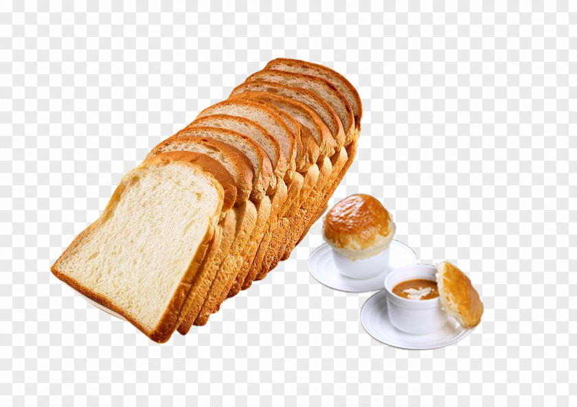 Toast Bread Slices Sliced Food PNG