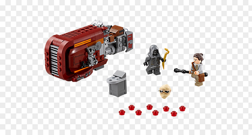 Toy LEGO 75099 Star Wars Rey's Speeder Amazon.com PNG