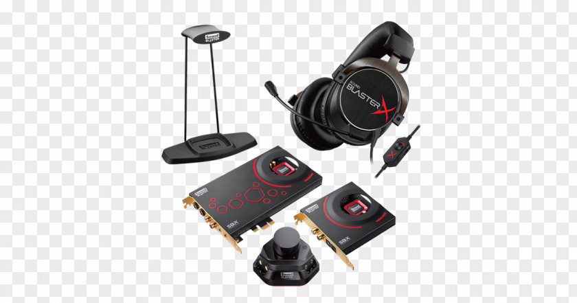 Creative Technology Sound Blaster X-Fi Cards & Audio Adapters BlasterX H5 Labs PNG