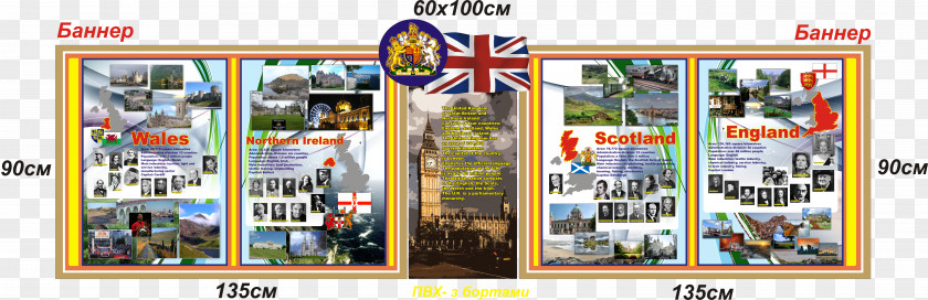 England English Foreign Language Poster PNG