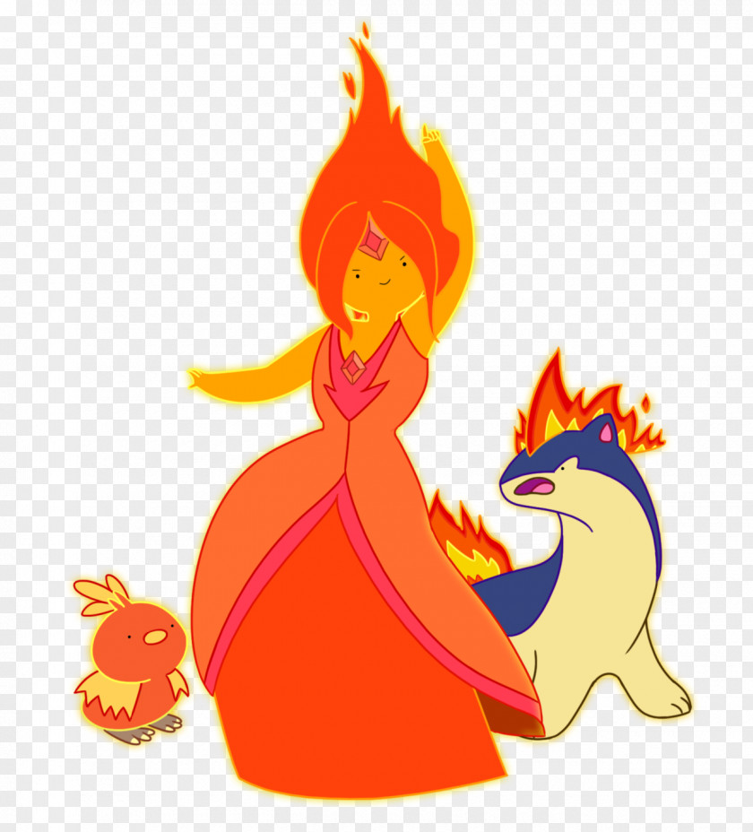 Finn The Human Flame Princess Fionna And Cake Fire Fan Art PNG